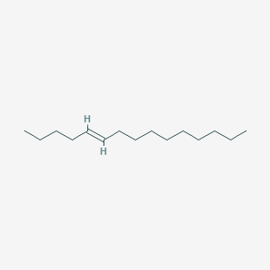 molecular formula C15H30 B12706905 trans-5-Pentadecene CAS No. 74392-33-9