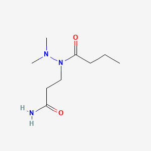 3-(2,2-Dimethyl-1-butyrylhydrazino)propionamide