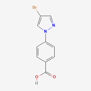 4-(4-bromo-1H-pyrazol-1-yl)benzoic acid