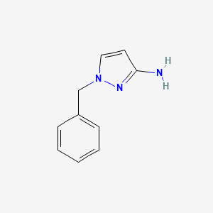 molecular formula C10H11N3 B1270706 1-苄基-1H-吡唑-3-胺 CAS No. 21377-09-3
