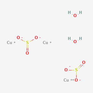 Cupro-cupric sulfate dihydrate