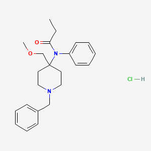 N-(1-Benzyl-4-(methoxymethyl)piperidin-4-yl)-N-phenylpropionamide hydrochloride