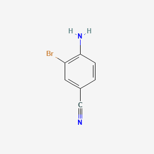 molecular formula C7H5BrN2 B1270737 4-Amino-3-bromobenzonitrile CAS No. 50397-74-5