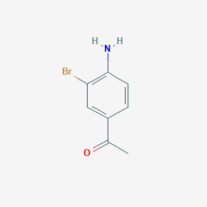 molecular formula C8H8BrNO B1270738 1-(4-氨基-3-溴苯基)-乙酮 CAS No. 56759-32-1