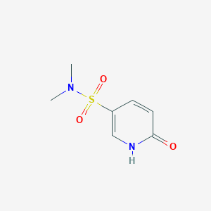 molecular formula C7H10N2O3S B1270743 N,N-dimethyl-6-oxo-1,6-dihydropyridine-3-sulfonamide 