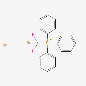 molecular formula C19H15Br2F2P B1270753 (Bromodifluoromethyl)triphenylphosphonium bromide CAS No. 58201-66-4