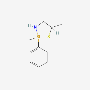 2,5-Dimethyl-2-phenyl-1-thia-3-aza-2-silacyclopentane