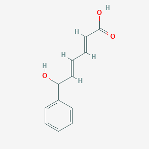 (E,E)-6-Hydroxy-6-phenyl-2,4-hexadienoic acid