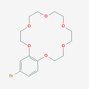 18-Bromo-2,3,5,6,8,9,11,12,14,15-decahydro-1,4,7,10,13,16-benzohexaoxacyclooctadecine