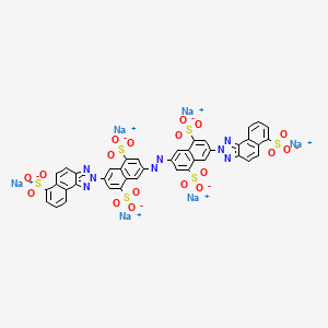 molecular formula C40H18N8Na6O18S6 B12707681 Einecs 229-400-5 CAS No. 6508-68-5