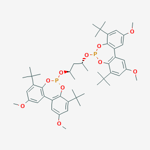 molecular formula C49H66O10P2 B127078 (R,R)-Chiraphite CAS No. 149646-83-3
