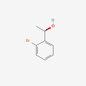 molecular formula C8H9BrO B1270781 (R)-1-(2-bromophenyl)ethanol CAS No. 76116-20-6