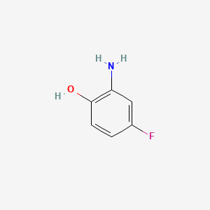 molecular formula C6H6FNO B1270792 2-Amino-4-fluorophenol CAS No. 399-97-3