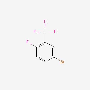 molecular formula C7H3BrF4 B1270800 5-Bromo-2-fluorobenzotrifluoride CAS No. 393-37-3