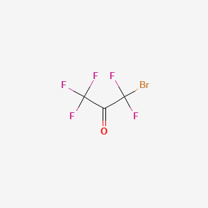 molecular formula C3BrF5O B1270805 溴五氟乙酮 CAS No. 815-23-6