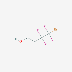 molecular formula C4H5BrF4O B1270808 4-Bromo-3,3,4,4-tetrafluorobutan-1-ol CAS No. 234443-21-1