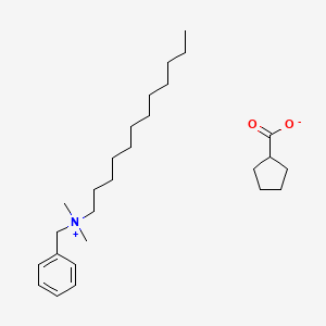 Dodecyl dimethyl benzyl ammonium cyclopentanecarboxylate