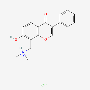 8-(Dimethylaminomethyl)-7-hydroxyisoflavone hydrochloride