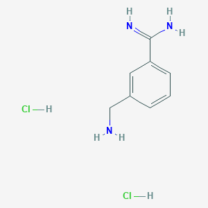 B1270837 3-(Aminomethyl)benzimidamide dihydrochloride CAS No. 328552-96-1