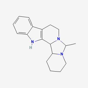 9-methyl-8,10,20-triazapentacyclo[11.7.0.02,10.03,8.014,19]icosa-1(13),14,16,18-tetraene