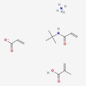 azanium;N-tert-butylprop-2-enamide;2-methylprop-2-enoic acid;prop-2-enoate