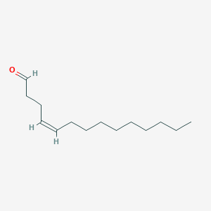 4-tetradecenal, Z