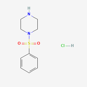 B1270854 1-(Phenylsulfonyl)piperazine hydrochloride CAS No. 412293-98-2