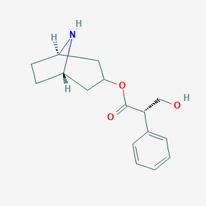molecular formula C₁₆H₂₁NO₃ B127086 Unii-855F02C19L CAS No. 537-29-1