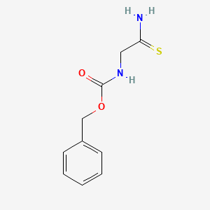 molecular formula C10H12N2O2S B1270860 N-苄氧羰基甘氨酸硫酰胺 CAS No. 49548-40-5