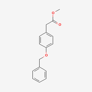 molecular formula C16H16O3 B1270861 2-(4-(苄氧基)苯基)乙酸甲酯 CAS No. 68641-16-7