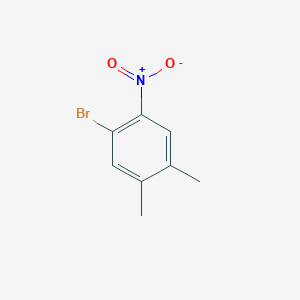 molecular formula C8H8BrNO2 B1270896 1-Bromo-4,5-dimethyl-2-nitrobenzene CAS No. 53938-24-2
