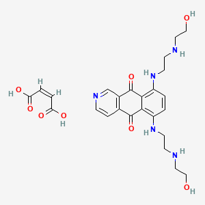 6,9-bis[2-(2-hydroxyethylamino)ethylamino]benzo[g]isoquinoline-5,10-dione;(Z)-but-2-enedioic acid