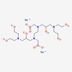 Disodium N,N'-ethylenebis(N-(3-(bis(2-hydroxyethyl)amino)-2-hydroxypropyl)aminoacetate