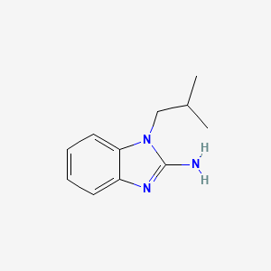 molecular formula C11H15N3 B1270929 1-异丁基-1H-苯并咪唑-2-胺 CAS No. 519167-93-2