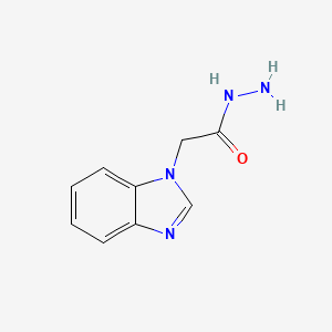 2-(1H-benzimidazol-1-yl)acetohydrazide