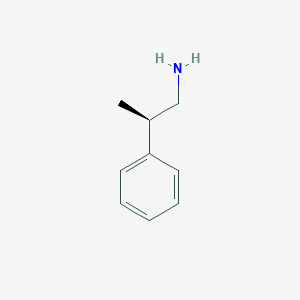molecular formula C9H13N B1270952 (R)-(+)-beta-Methylphenethylamine CAS No. 28163-64-6