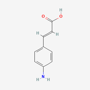B1270960 4-Aminocinnamic acid CAS No. 2393-18-2