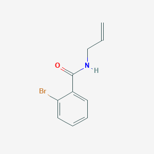 molecular formula C10H10BrNO B1270987 N-allyl-2-bromobenzamide CAS No. 88229-24-7