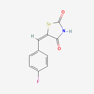 5-((4-Fluorophenyl)methylene)selenazolidine-2,4-dione