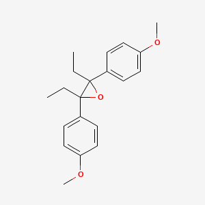 2,3-Diethyl-2,3-bis(4-methoxyphenyl)oxirane