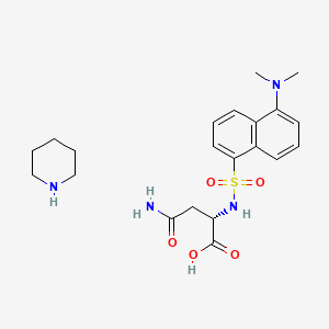 molecular formula C21H30N4O5S B12710378 Einecs 281-023-5 CAS No. 83846-47-3