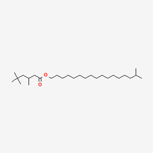 molecular formula C27H54O2 B12710396 Isostearyl isononanoate CAS No. 163564-45-2