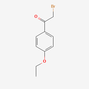 molecular formula C10H11BrO2 B1271041 2-溴-1-(4-乙氧基苯基)乙酮 CAS No. 51012-63-6