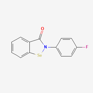 1,2-Benzisoselenazol-3(2H)-one, 2-(4-fluorophenyl)-