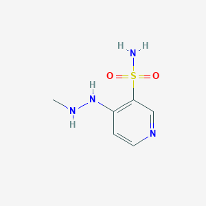 4-(Methylhydrazino)-3-pyridinesulfonamide