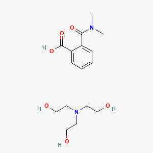 molecular formula C16H26N2O6 B12710560 Einecs 281-593-5 CAS No. 83969-15-7