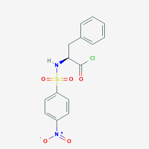 B127106 N-(4-Nitrophenylsulfonyl)-L-phenylalanyl Chloride CAS No. 146815-23-8