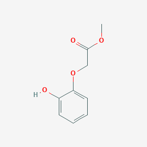 molecular formula C9H10O4 B1271061 2-(Methoxycarbonyl)methoxyphenol CAS No. 165380-12-1