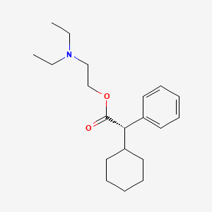 molecular formula C20H31NO2 B12710650 Drofenine, (S)- CAS No. 248939-83-5