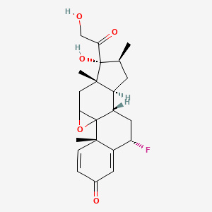 9beta,11beta-Epoxy-6alpha-fluoro-17,21-dihydroxy-16beta-methylpregna-1,4-diene-3,20-dione